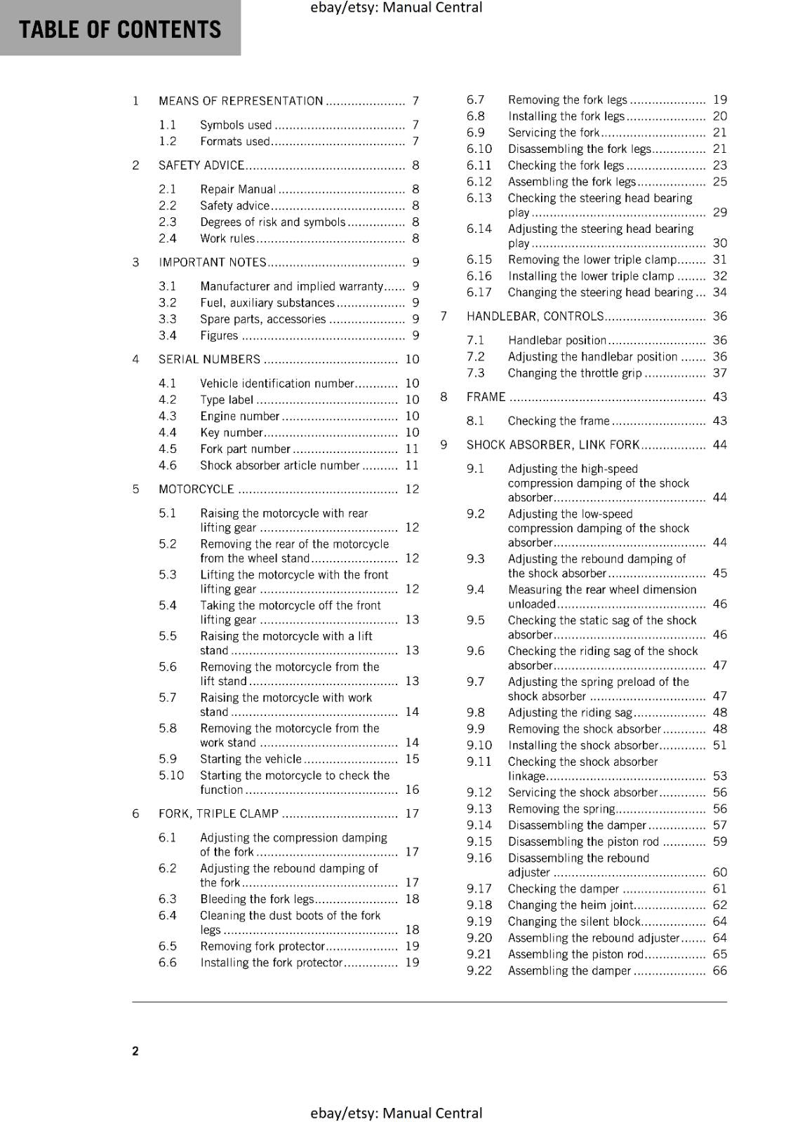 KTM 2019 - 690 SMC R - SERVICE REPAIR