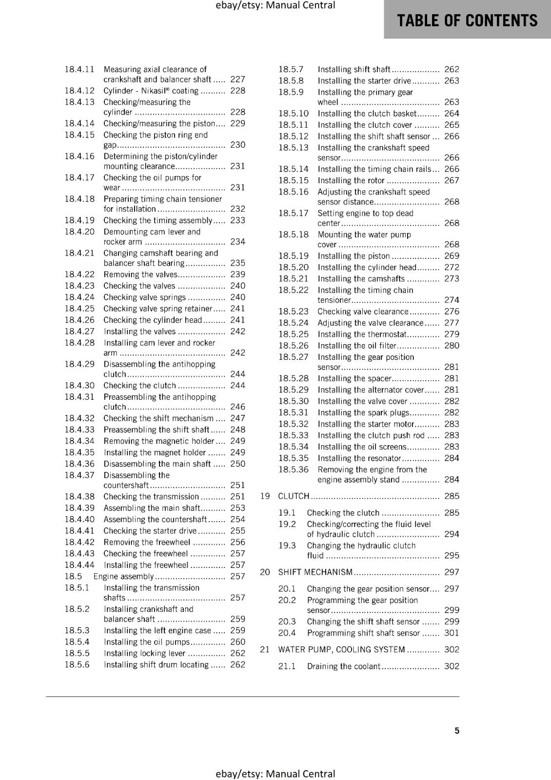 KTM 2019 - 690 SMC R - SERVICE REPAIR