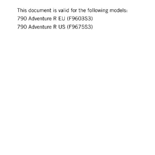 KTM 2019 - 790 ADVENTURE  R - SERVICE REPAIR