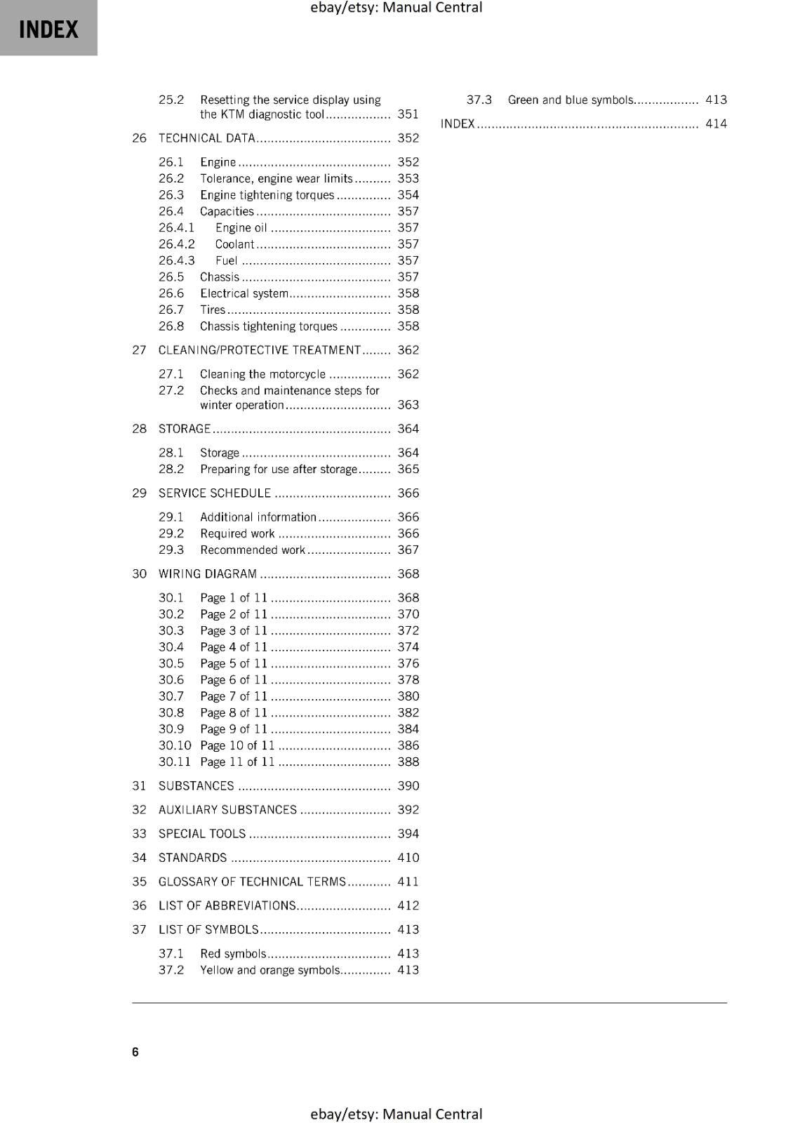 KTM 2019 - 790 DUKE L - SERVICE REPAIR