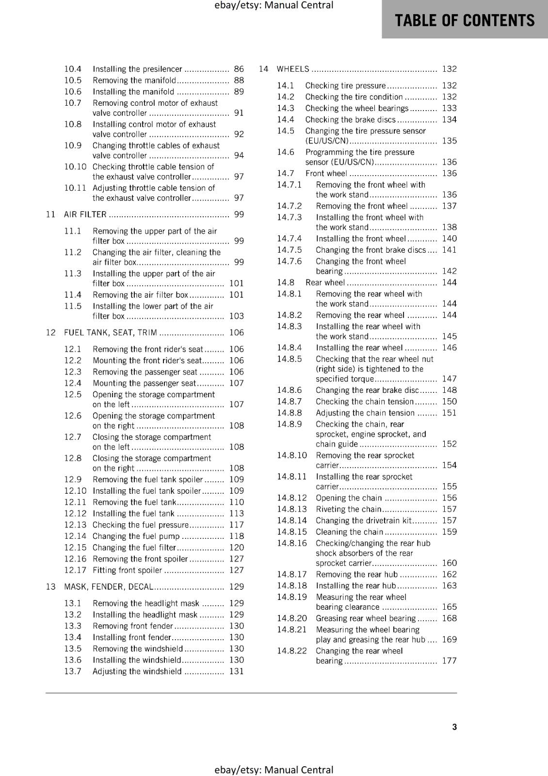 KTM 2019 - 1290 SUPER DUKE GT - SERVICE REPAIR WORKSHOP