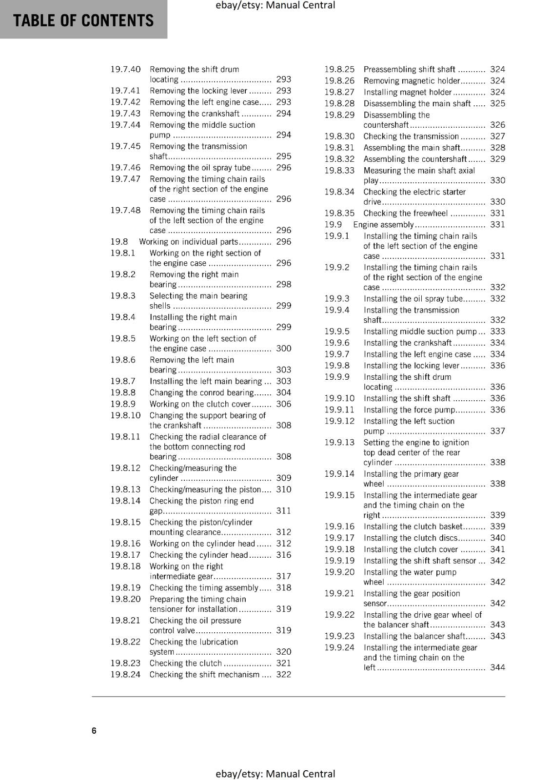 KTM 2019 - 1290 SUPER DUKE GT - SERVICE REPAIR WORKSHOP