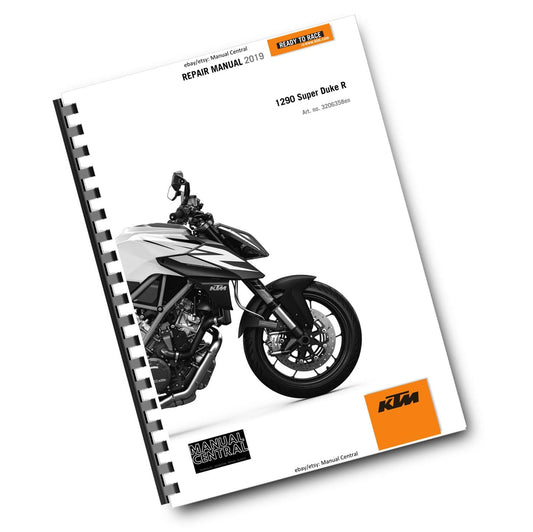 KTM 2019 - 1290 SUPER DUKE R - SERVICE REPAIR WORKSHOP