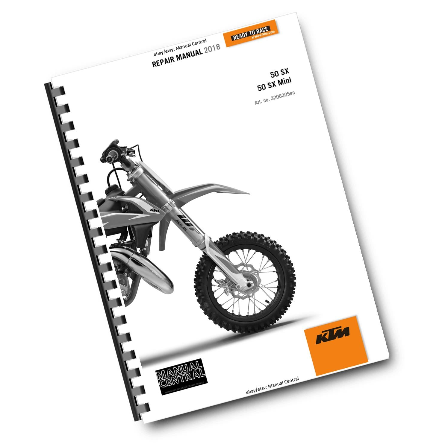 KTM 2018 - 50 SX MINI - SERVICE REPAIR WORKSHOP