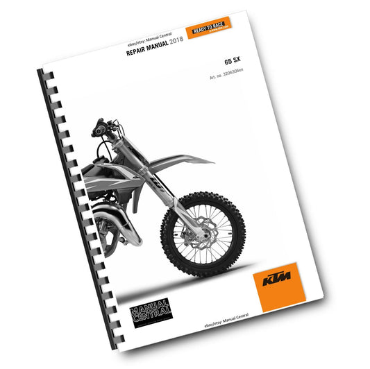 KTM 2018 - 65 SX - SERVICE REPAIR WORKSHOP