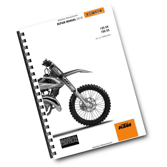KTM 2018 - 125 150 SX - SERVICE REPAIR WORKSHOP