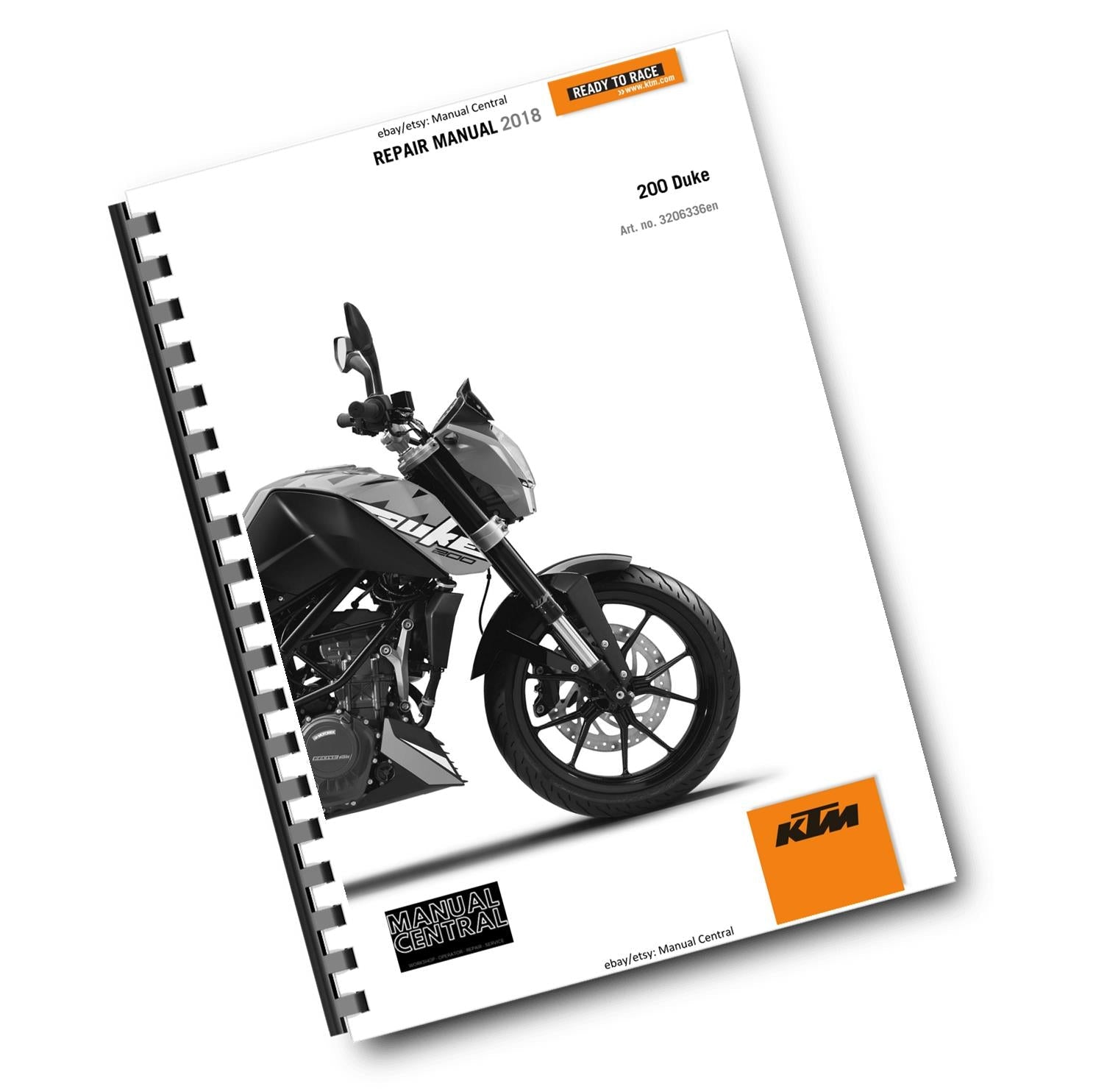 KTM 2018 - 200 DUKE  - SERVICE REPAIR WORKSHOP