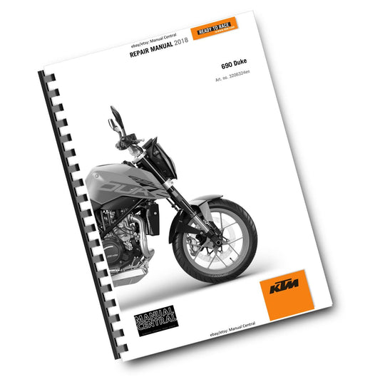 KTM 2018 - 690 DUKE - SERVICE REPAIR WORKSHOP