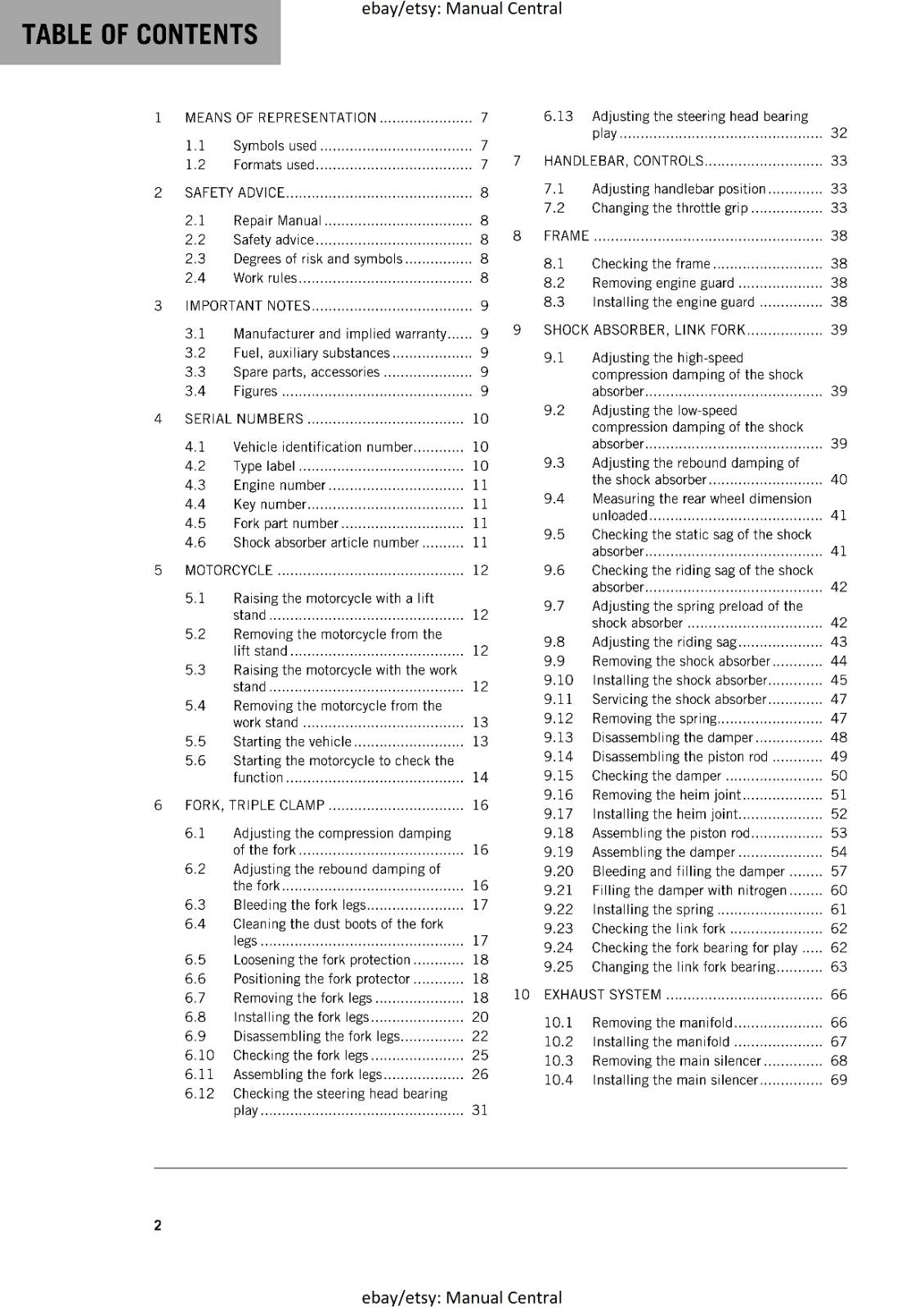 KTM 2018 - 690 ENDURO R - SERVICE REPAIR WORKSHOP