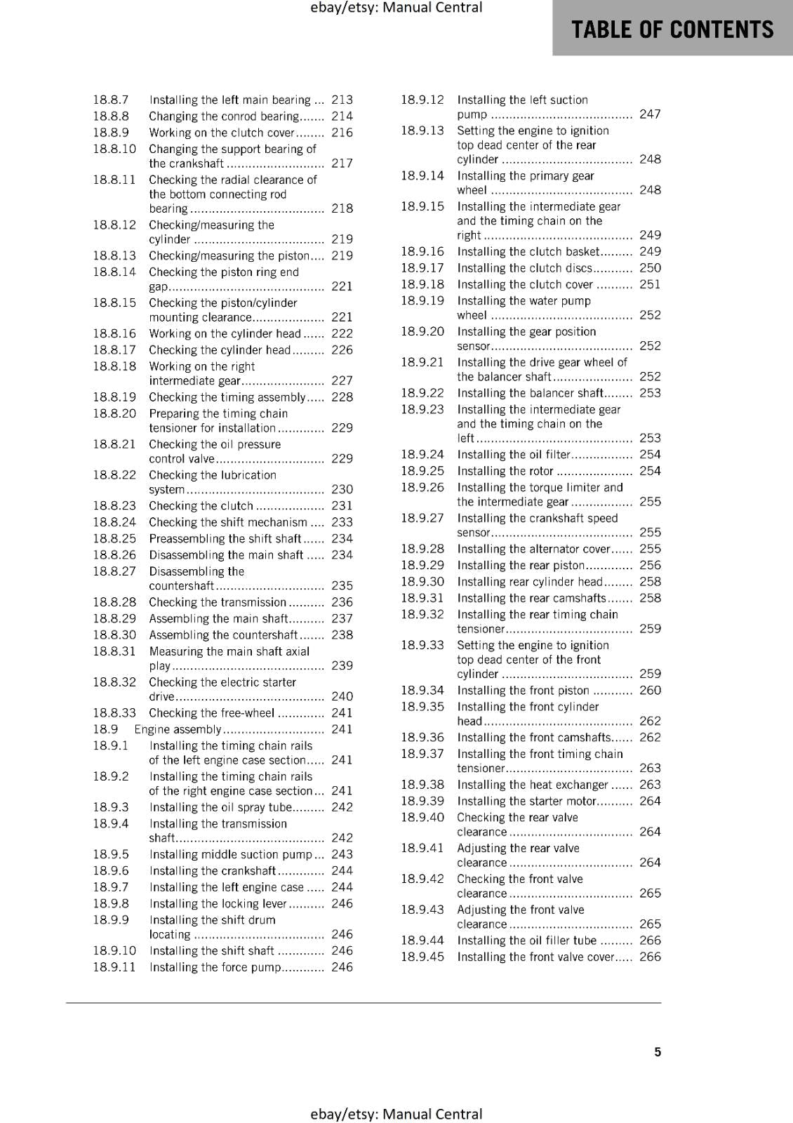 KTM 2018 - 1090 ADVENTURE L - SERVICE REPAIR WORKSHOP