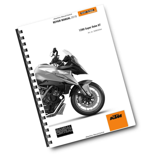 KTM 2018 - 1290 SUPER DUKE GT - SERVICE REPAIR WORKSHOP