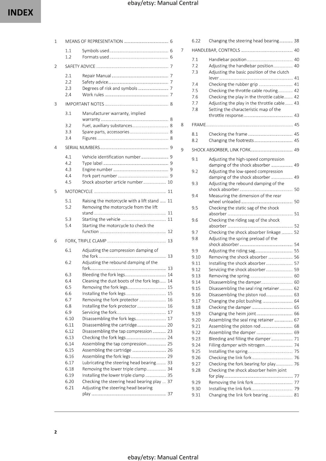 GASGAS 2021 - EC 250 300 -  SERVICE WORKSHOP REPAIR MANUAL