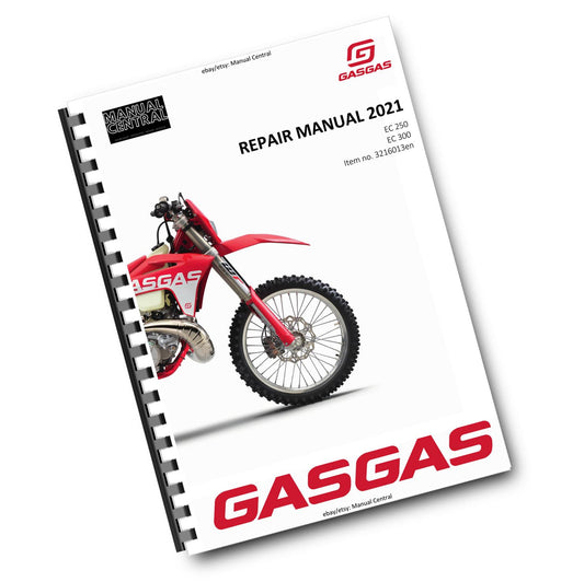 100 GSM - GASGAS 2021 - EC 250 300 -  SERVICE WORKSHOP REPAIR