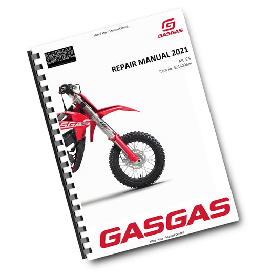 100GSM GASGAS 2021 MC-E 5 SERVICE WORKSHOP REPAIR MANUAL