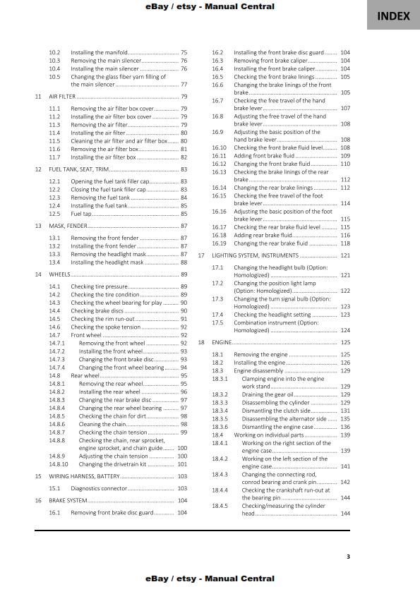 100 GSM GASGAS 2020 TX RACING GP 125 250 280 300 SERVICE WORKSHOP REPAIR MANUAL