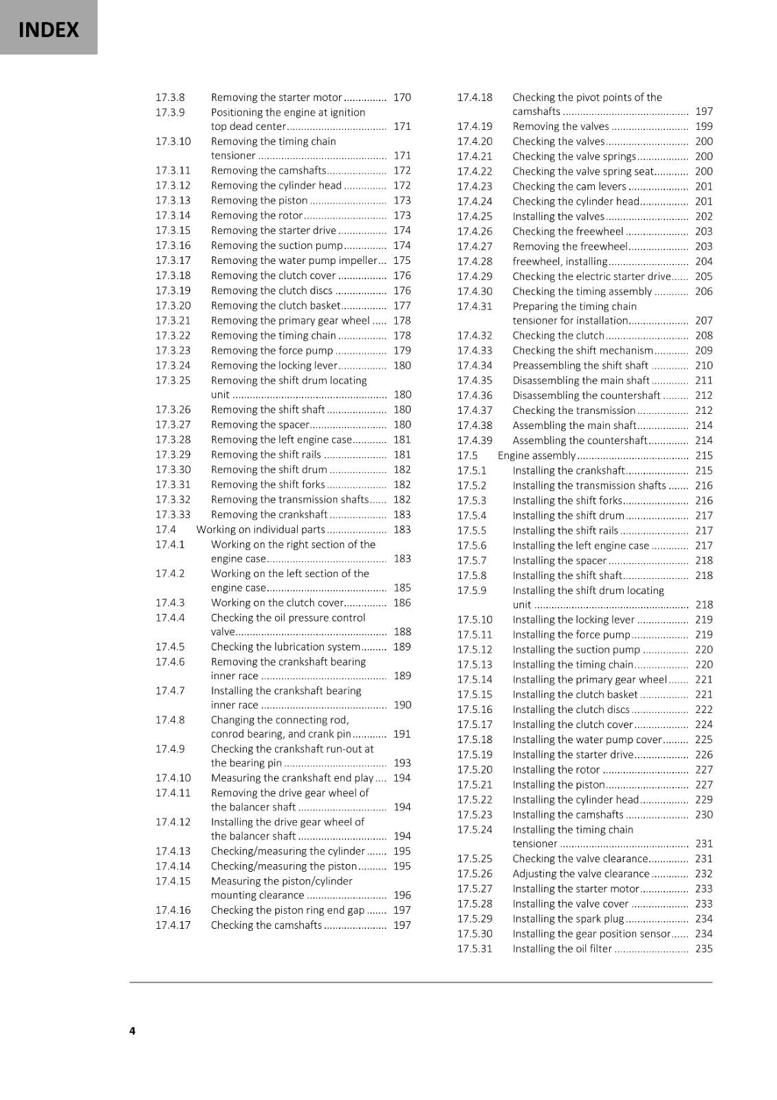 GASGAS 2021 EX 350F SERVICE WORKSHOP REPAIR MANUAL