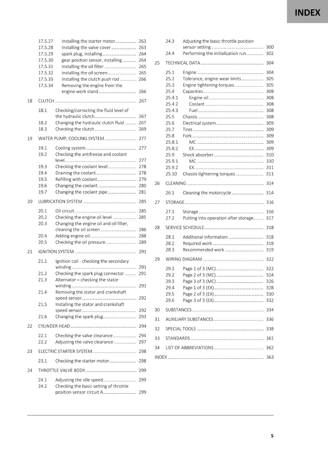 GASGAS 2021 EX MC 250F SERVICE WORKSHOP REPAIR MANUAL