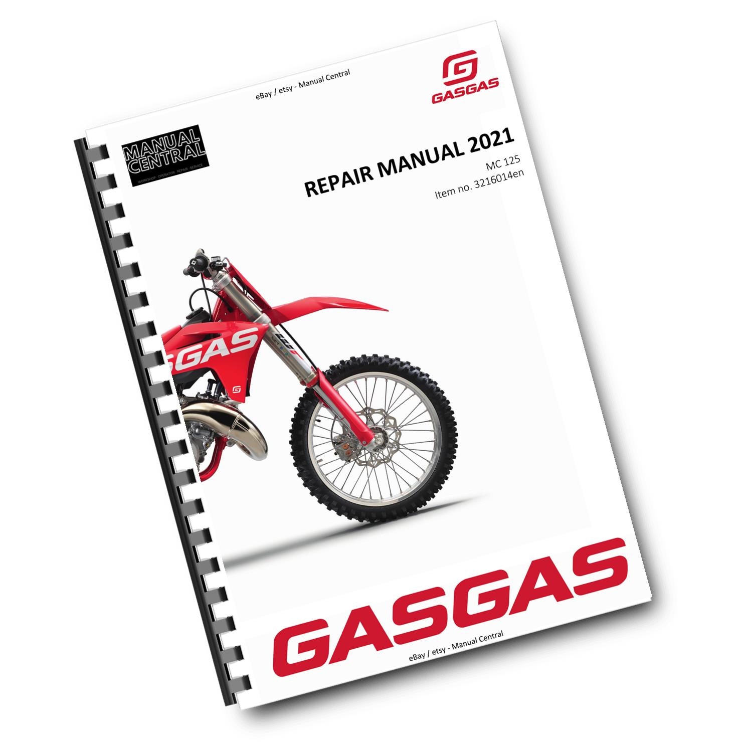 100 GSM GASGAS 2021 MC 125 SERVICE WORKSHOP REPAIR MANUAL