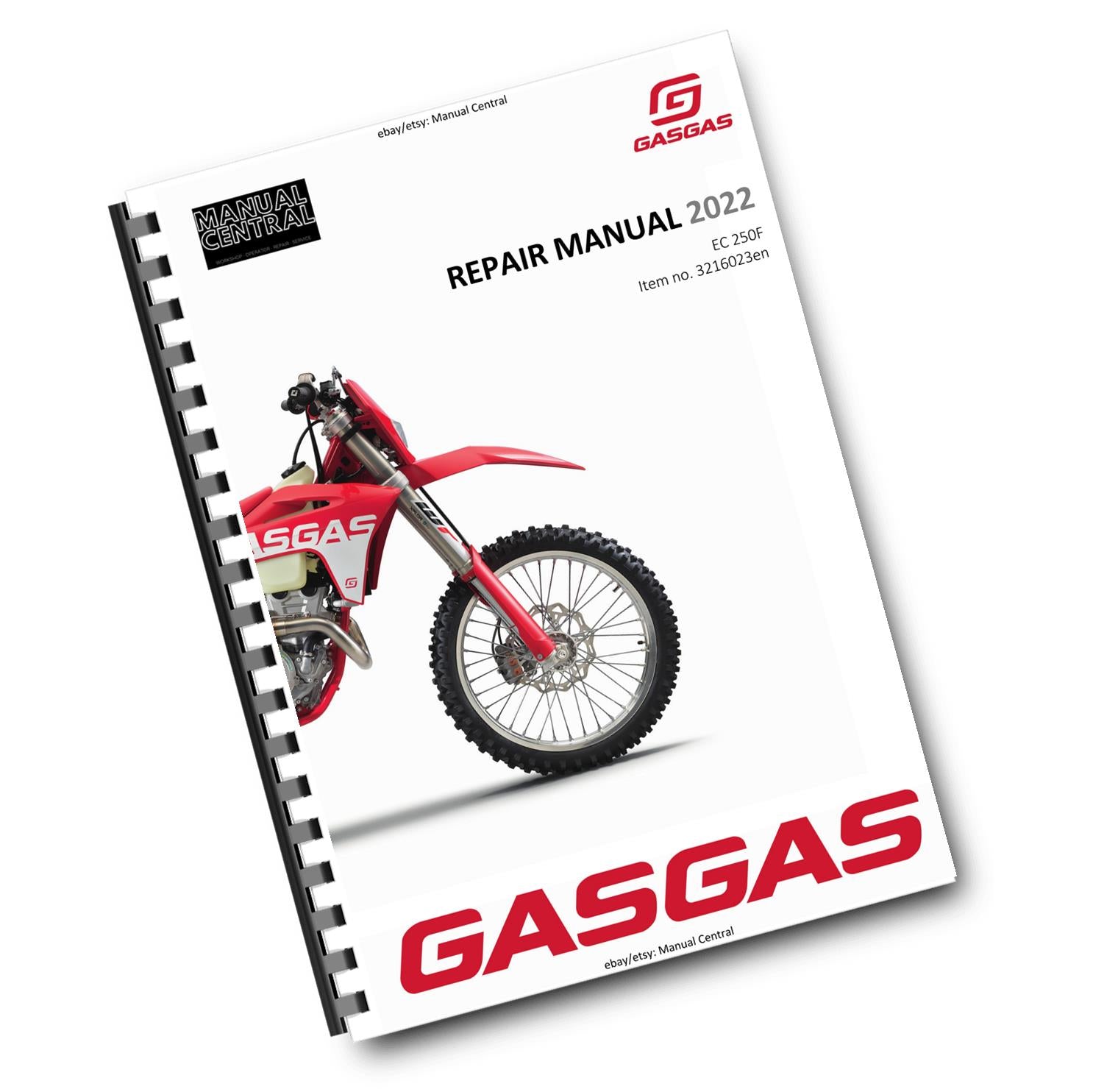 GASGAS 2022 - EC 250F- SERVICE WORKSHOP REPAIR MANUAL