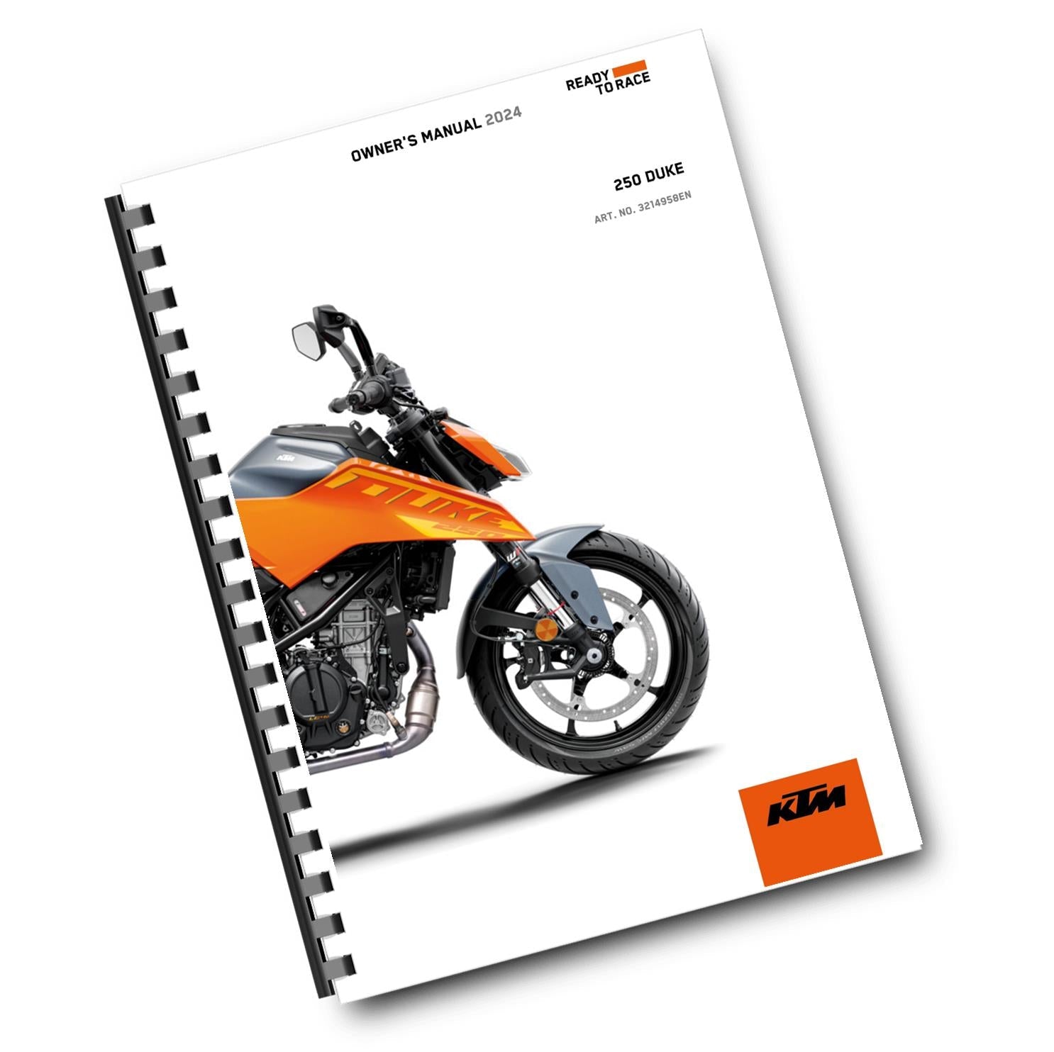 KTM 2024 - 250 DUKE EU JP AR PH CO - OWNERS MANUAL USER GUIDE
