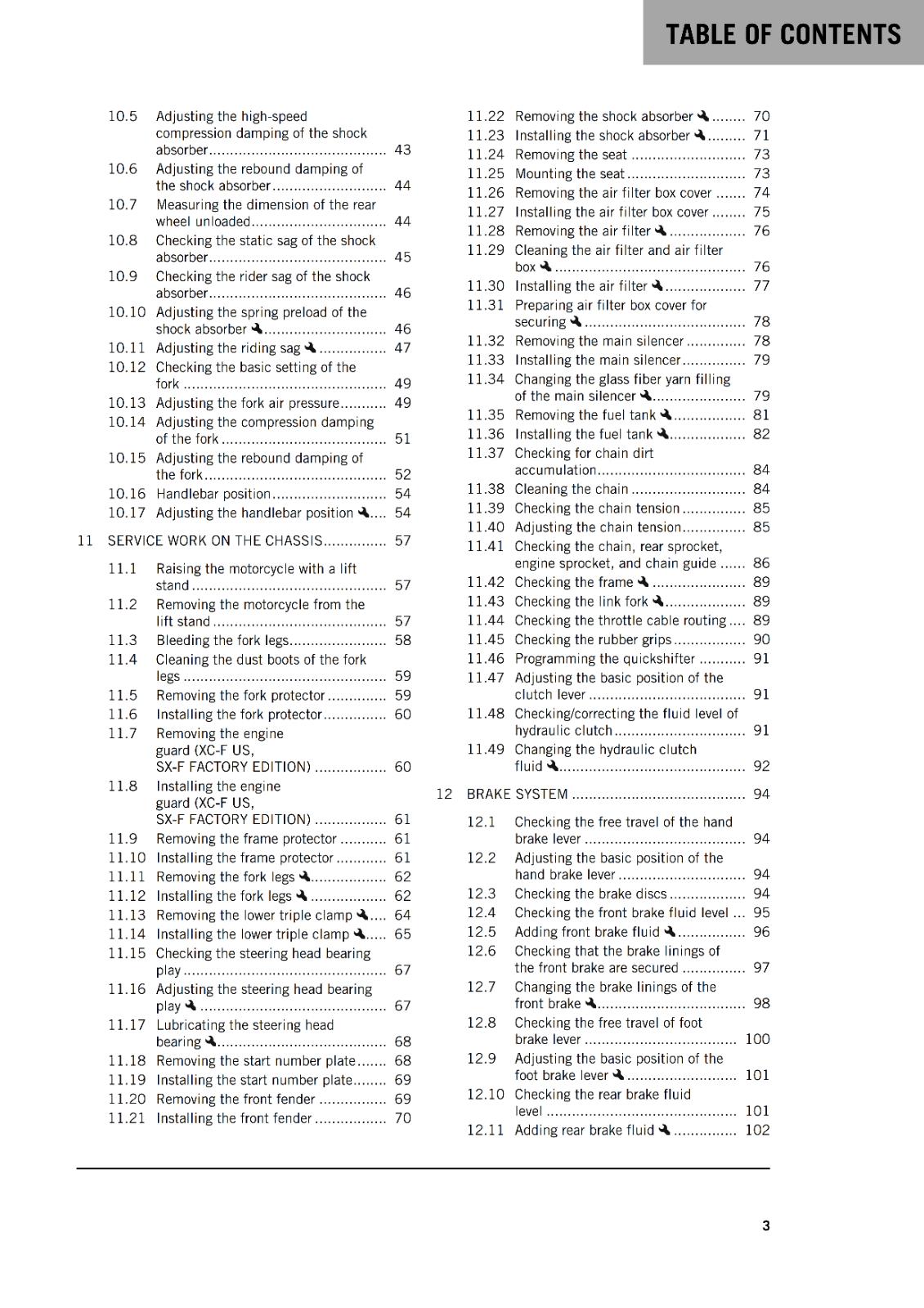 KTM 2024 - 250 SX-F XC-F FACTORY EDITION - OWNERS MANUAL USER GUIDE