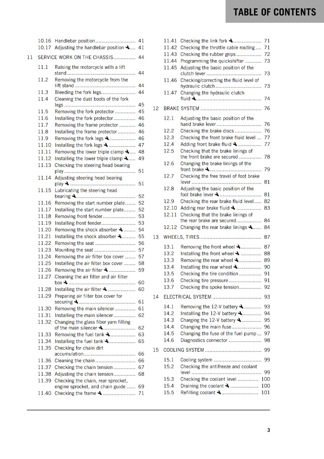 KTM 2024 - 450 SMR - OWNERS MANUAL USER GUIDE