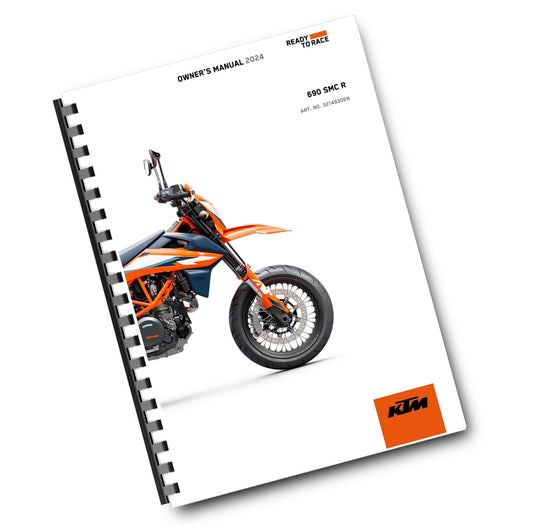 KTM 2024 - 690 SMC R US EDITION  - OWNERS MANUAL USER GUIDE