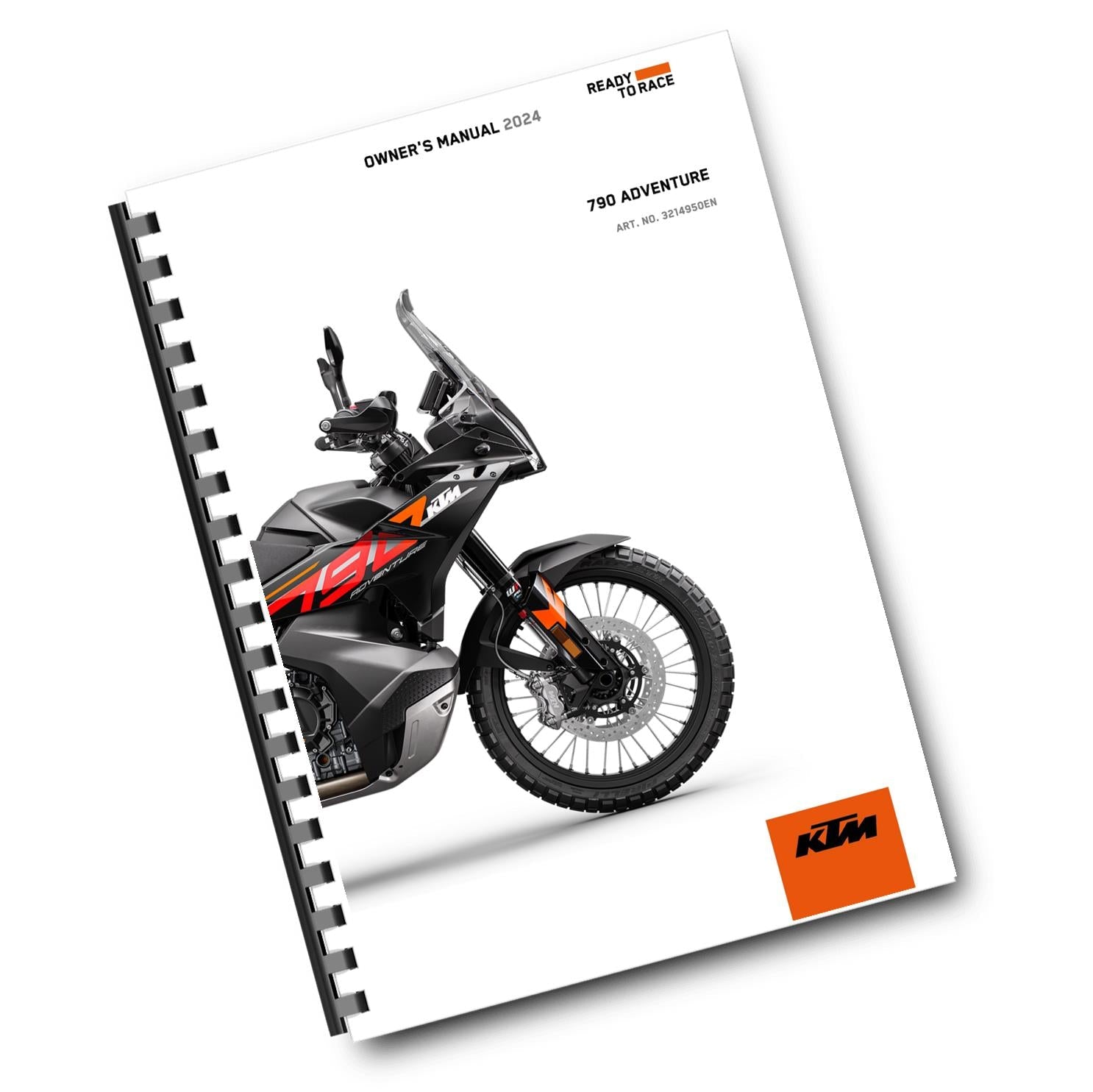 KTM 2024 - 790 ADVENTURE EU EDITION - OWNERS MANUAL USER GUIDE