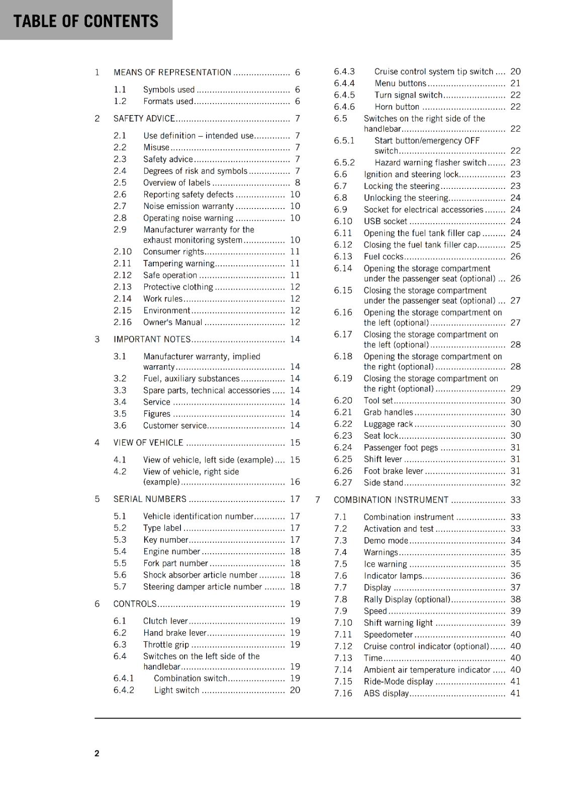 KTM 2024 - 790 ADVENTURE US EDITION - OWNERS MANUAL USER GUIDE