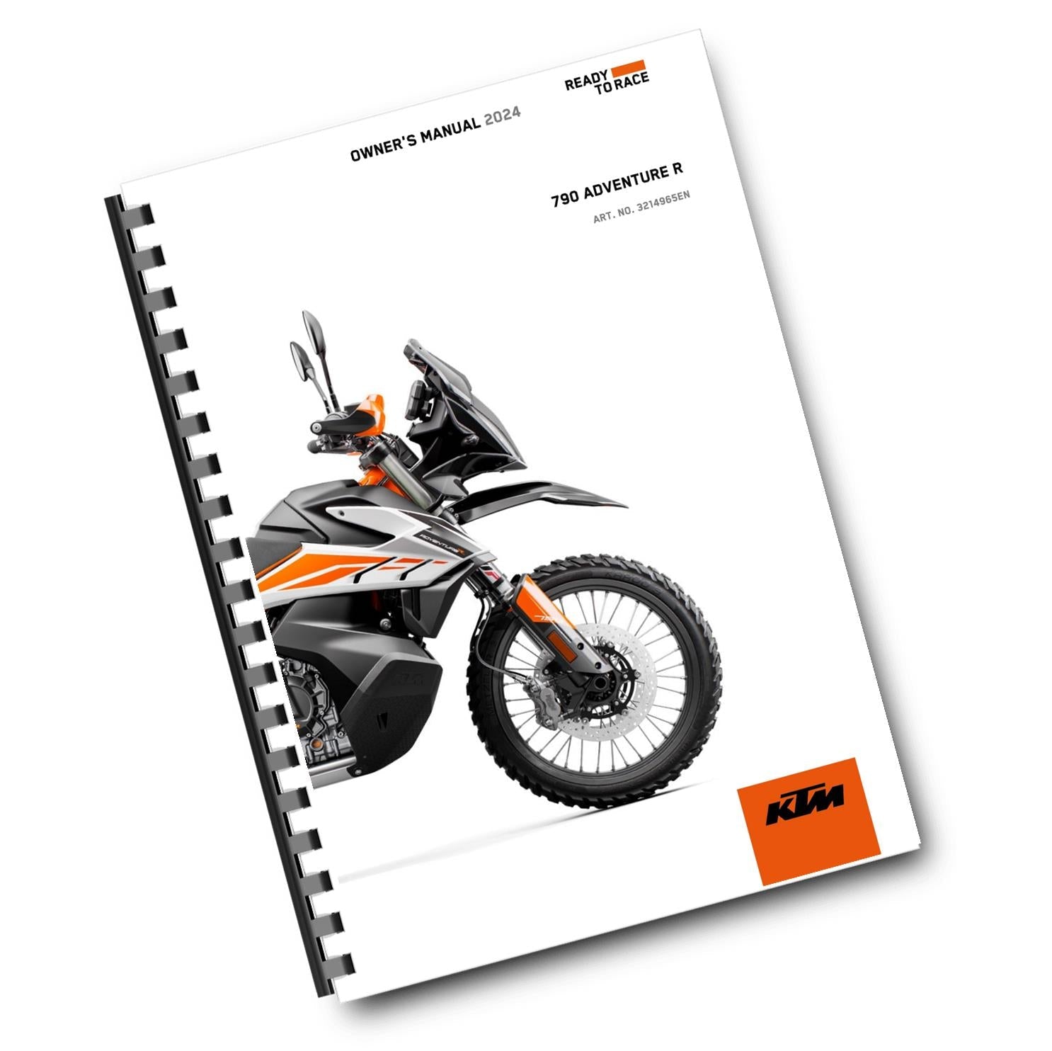 KTM 2024 - 790 ADVENTURE R - OWNERS MANUAL USER GUIDE