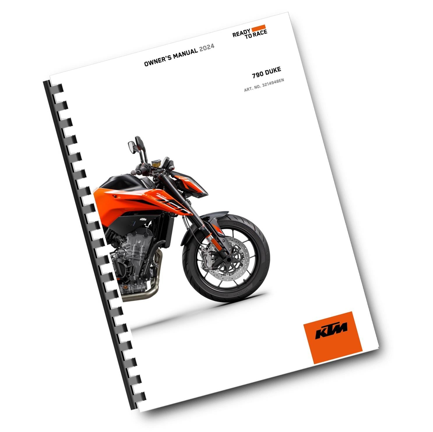 KTM 2024 - 790 DUKE & L - OWNERS MANUAL USER GUIDE