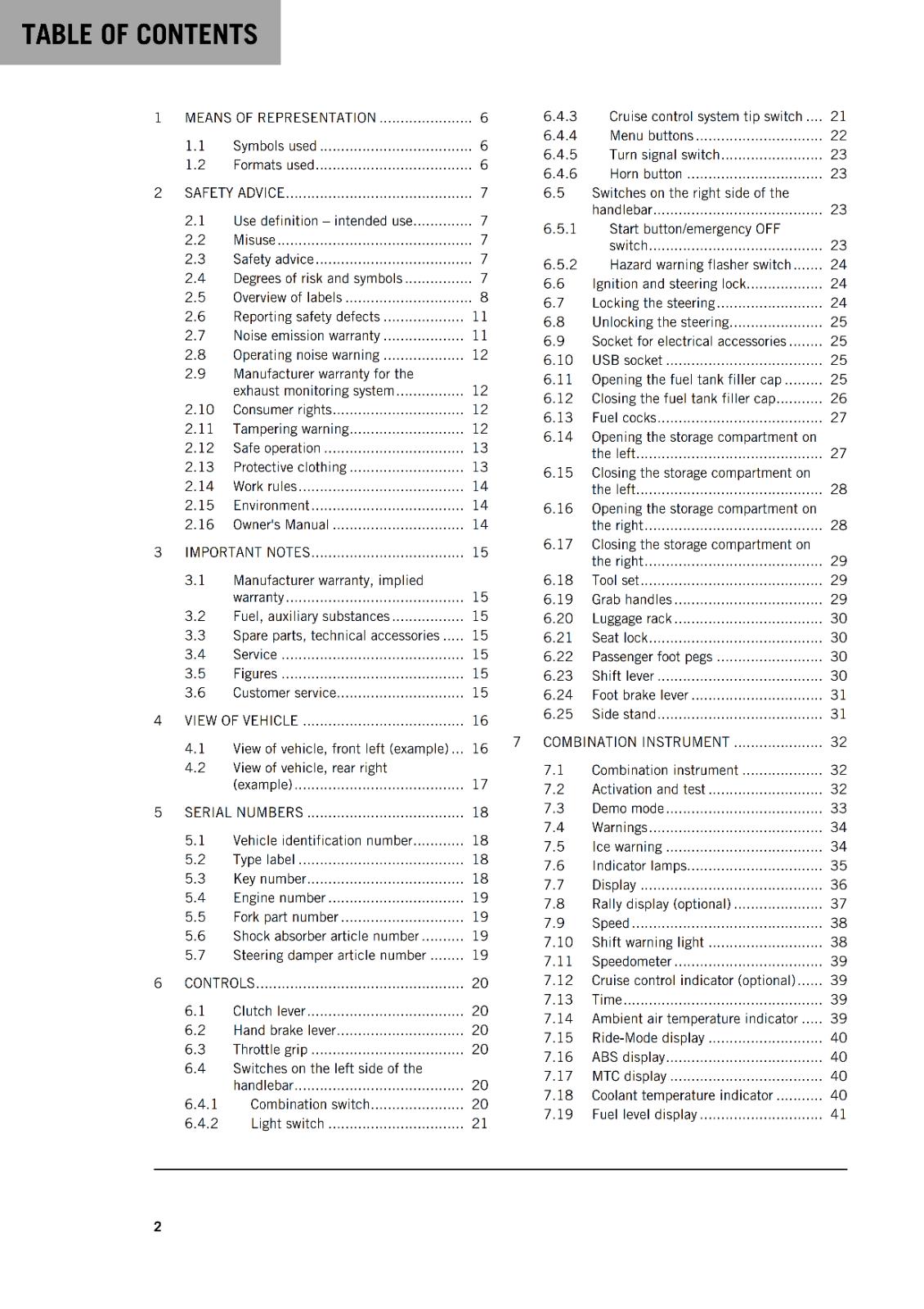 KTM 2024 - 890 ADVENTURE R RALLY US EDITION - OWNERS MANUAL USER GUIDE