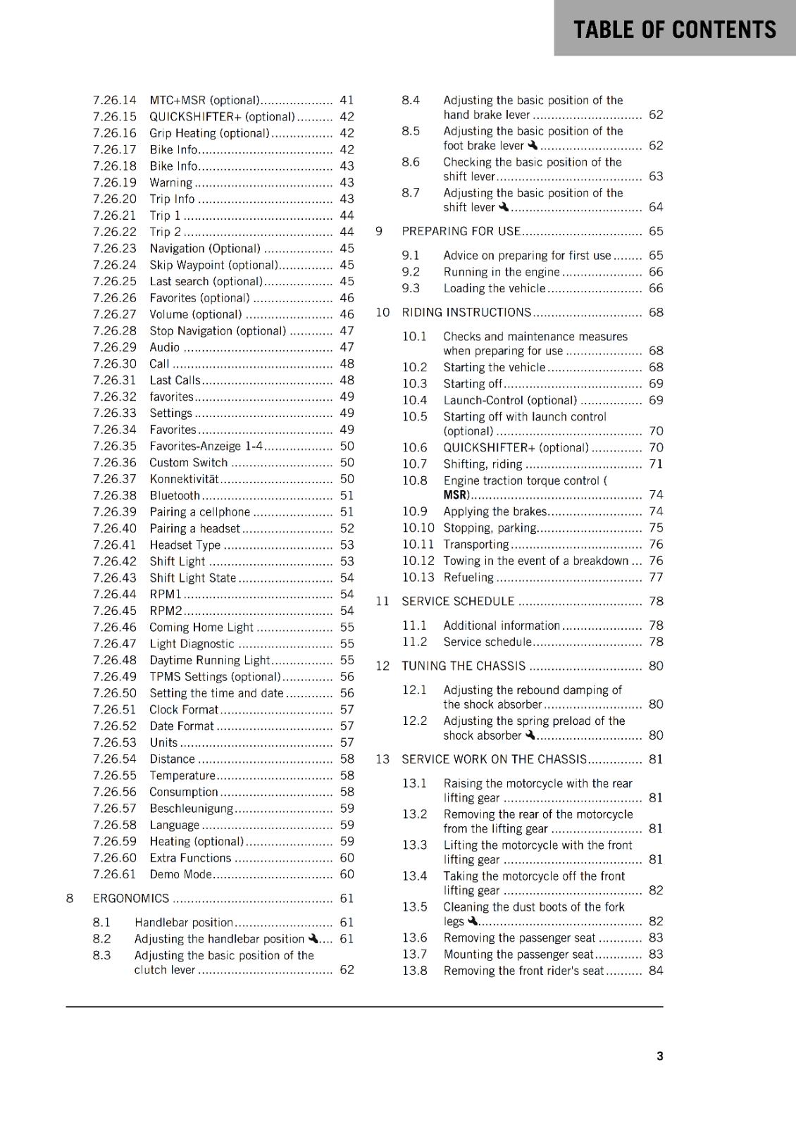 KTM 2024 - 990 DUKE EU EDITION - OWNERS MANUAL USER GUIDE