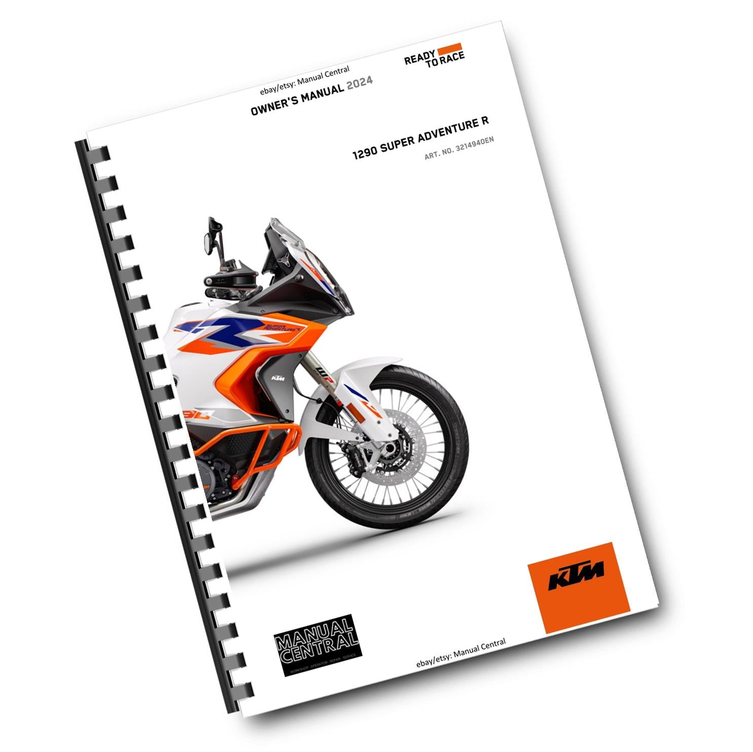 KTM 2024 - 1290 SUPER ADVENTURE R EU OT AR CN - OWNERS MANUAL USER GUIDE