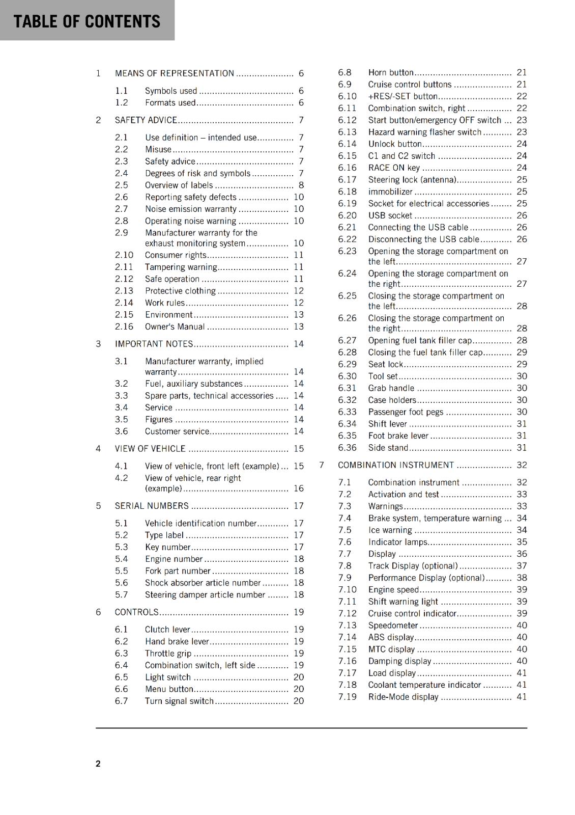 KTM 2024 - 1290 SUPER DUKE GT US EDITION - OWNERS MANUAL USER GUIDE