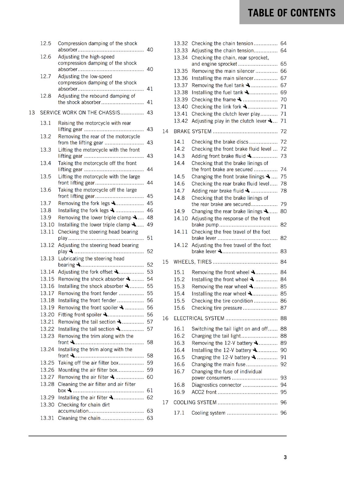 KTM 2024 - RC 8C - OWNERS MANUAL USER GUIDE