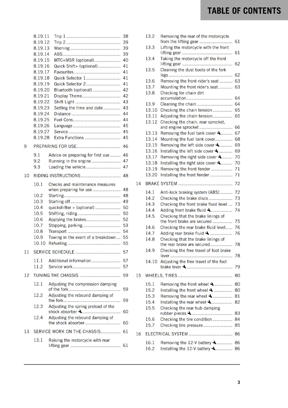 KTM 2024 - RC 390 US EDITION - OWNERS MANUAL USER GUIDE