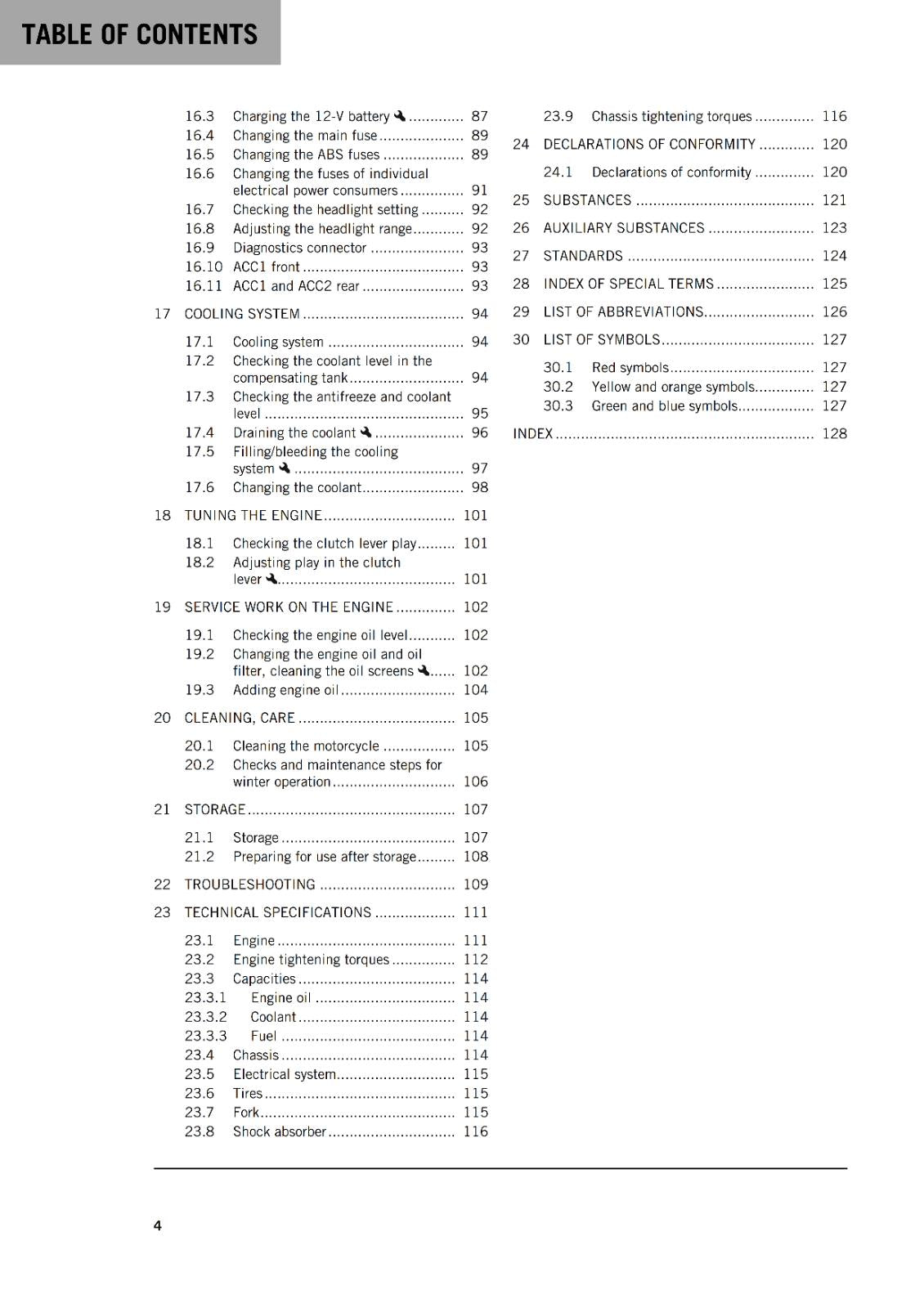 KTM 2024 - RC 390 US EDITION - OWNERS MANUAL USER GUIDE