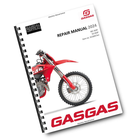 GASGAS 2024 MC EX 450F SERVICE WORKSHOP REPAIR MANUAL