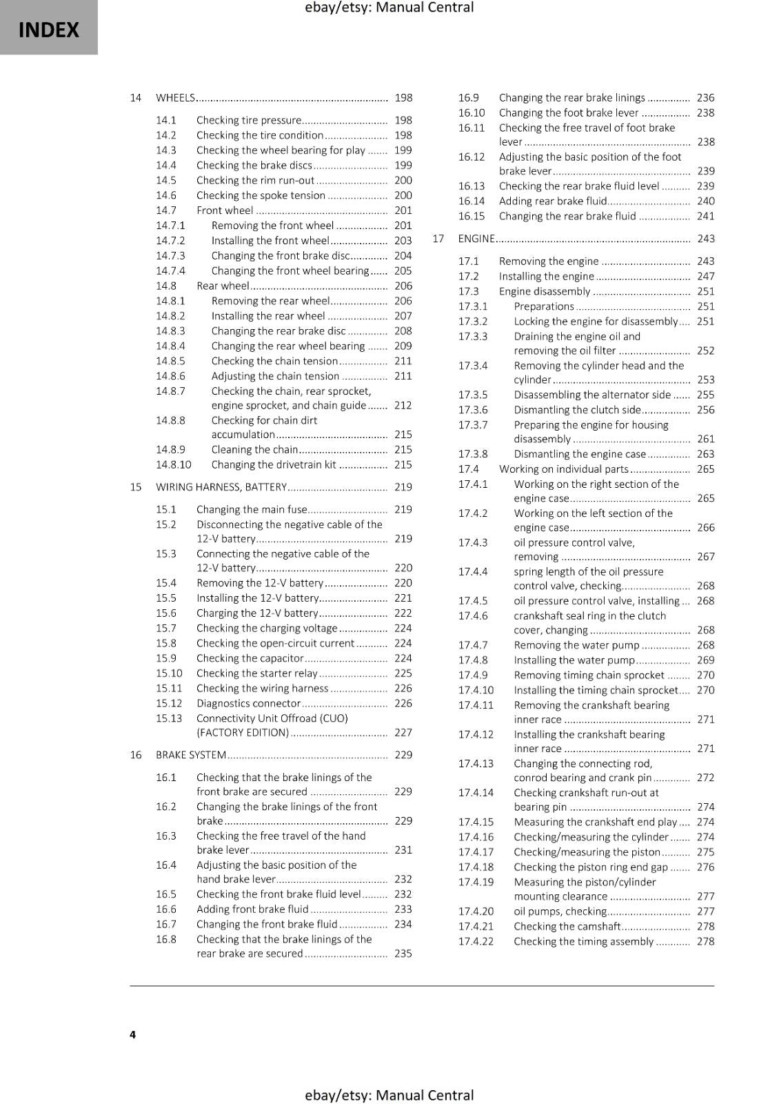 GASGAS 2024 MC EX 450F FACTORY EDITION SERVICE WORKSHOP REPAIR MANUAL