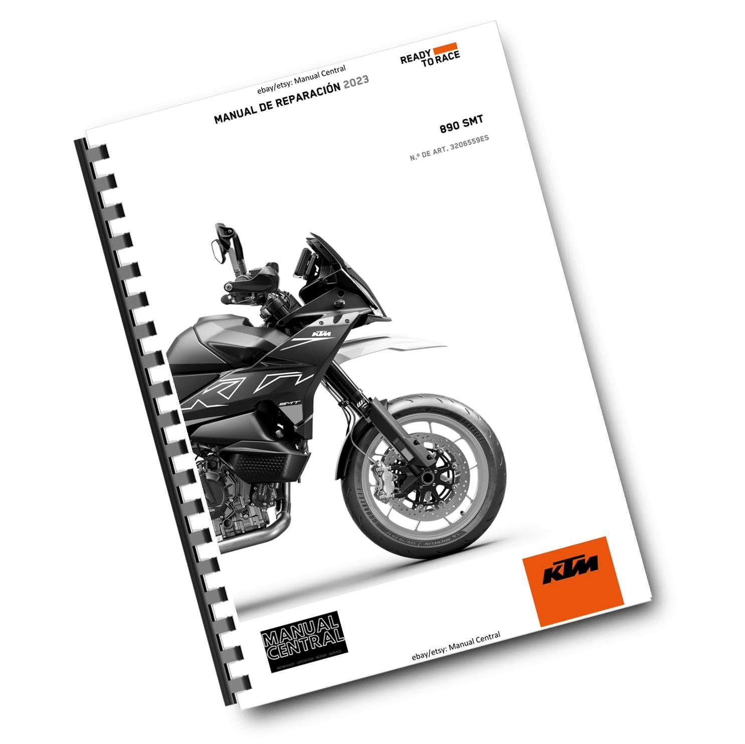 SPANISH LANGUAGE - KTM 2023 - 890 SMT EU VERSION - MANUAL DE REPARACION