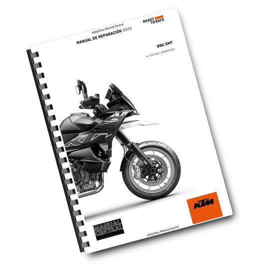 SPANISH LANGUAGE - KTM 2023 - 890 SMT EU VERSION - MANUAL DE REPARACION