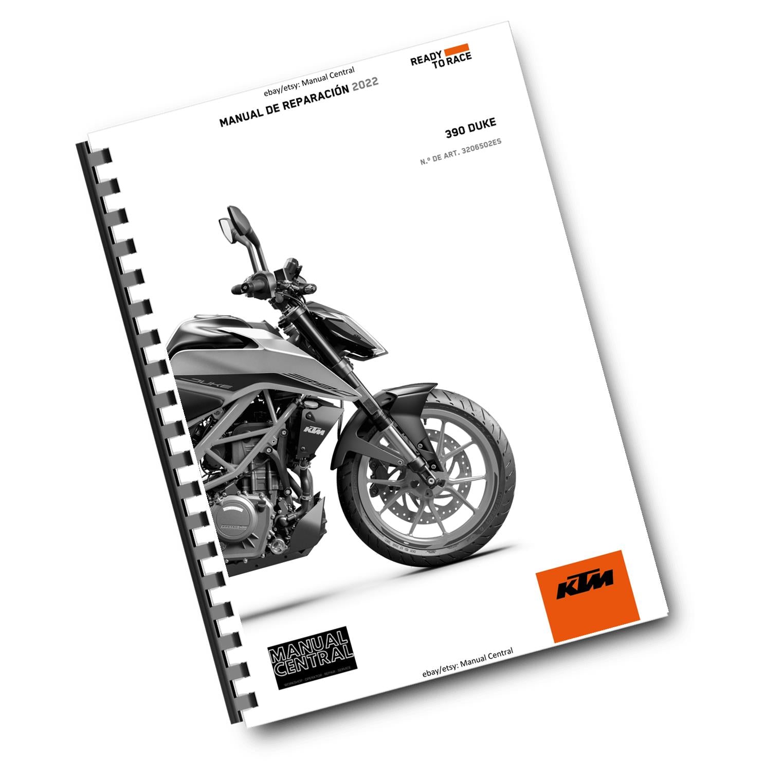 SPANISH LANGUAGE - KTM 2022 - 390 DUKE - MANUAL DE REPARACION