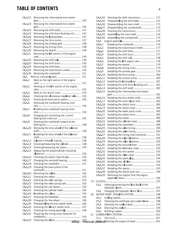 KTM 2013 350 EXC-F XCF-W WORKSHOP REPAIR SERVICE MANUAL REPRINTED