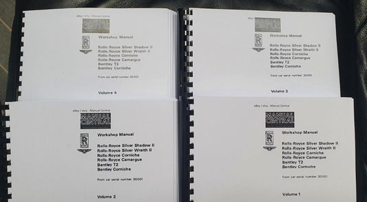 ROLLS ROYCE SILVER SHADOW II / WRAITH II / CORNICHE WORKSHOP 1977 - 1980 TSD4200