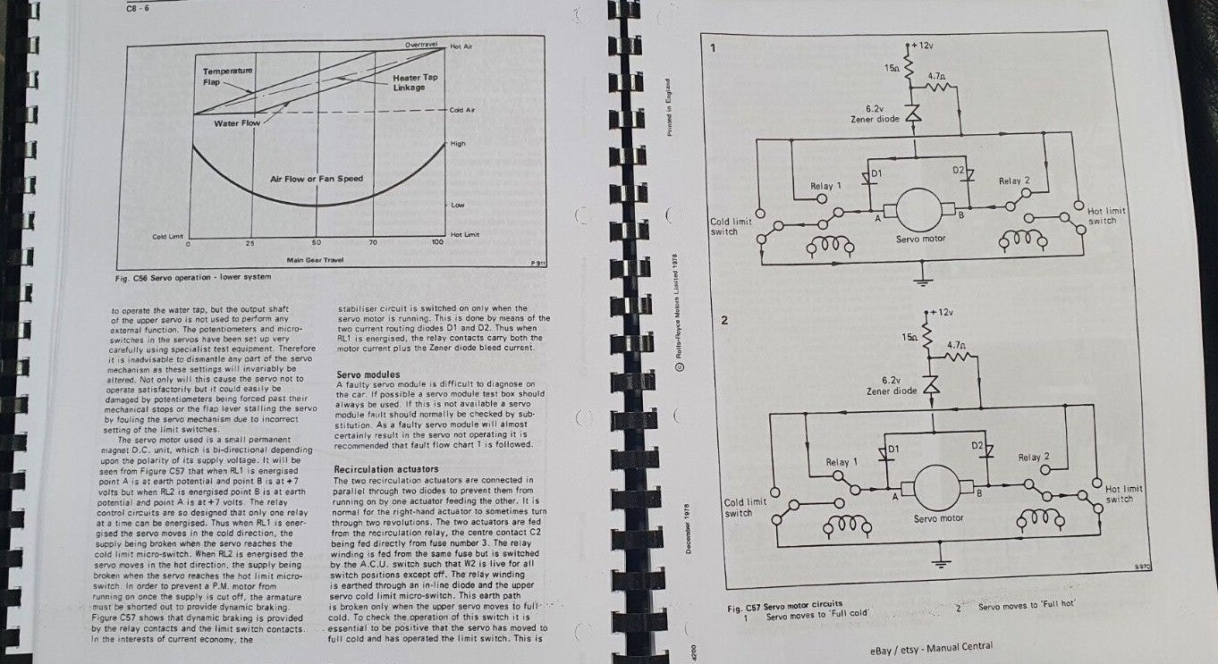 ROLLS ROYCE SILVER SHADOW II / WRAITH II / CORNICHE WORKSHOP 1977 - 1980 TSD4200