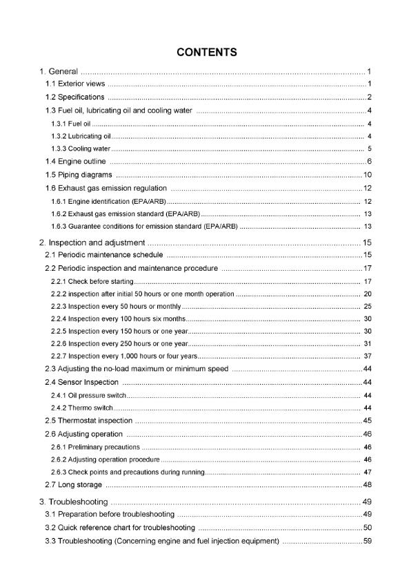 YANMAR 3YM30 3YM20 2YM15 MARINE DIESEL ENGINE SERVICE WORKSHOP MANUAL REPRINTED
