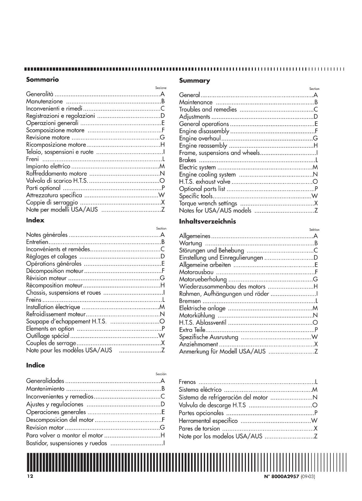 HUSQVARNA  2004 - CR WR 125 - WORKSHOP REPAIR SERVICE MANUAL