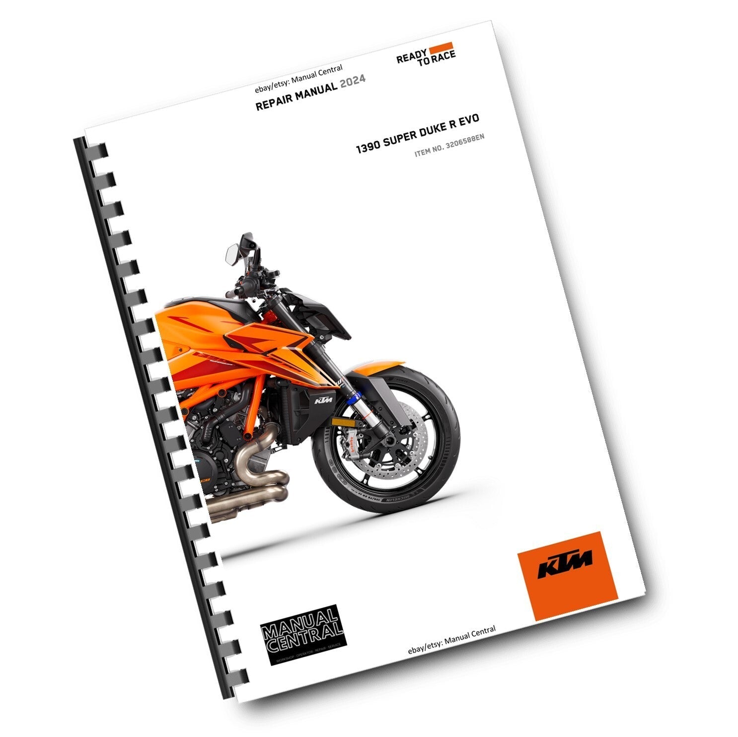 KTM 2024 - 1390 SUPER DUKE R EVO - WORKSHOP SERVICE MANUAL