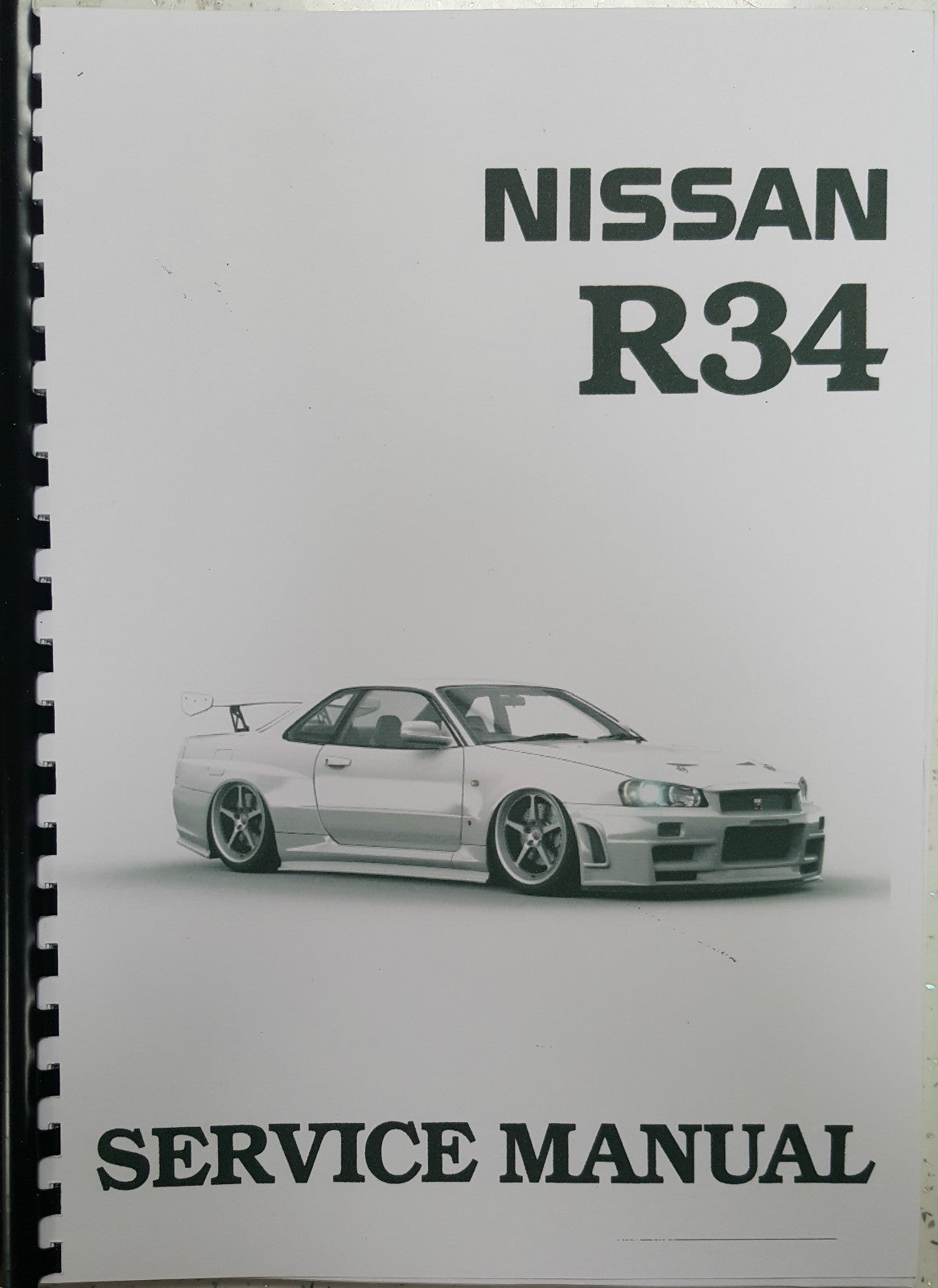 NISSAN R34 SKYLINE SERVICE DATA SPEC / TROUBLE DIAGNOSTIC SERVICE MANUAL